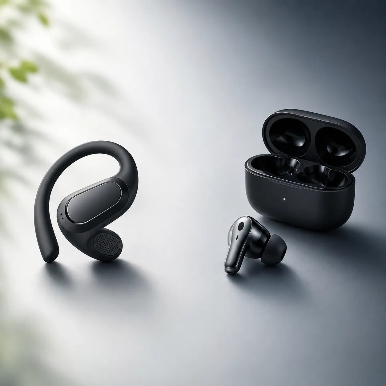 Open-ear and in-ear wireless earbuds comparison for everyday listening