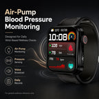 BEEVVOS M15 PRO touchscreen smart watch with 273 by 39 by 13 mm dimensions, flexible strap and magnetic charging cable
