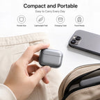 BEEVVOS LDW-530 wireless earbuds worn during commuting, office work and everyday listening in a lifestyle setting