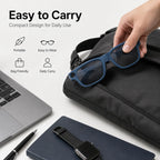 BEEVVOS S2 Max camera smart glasses worn during travel for first-person daily and outdoor content capture